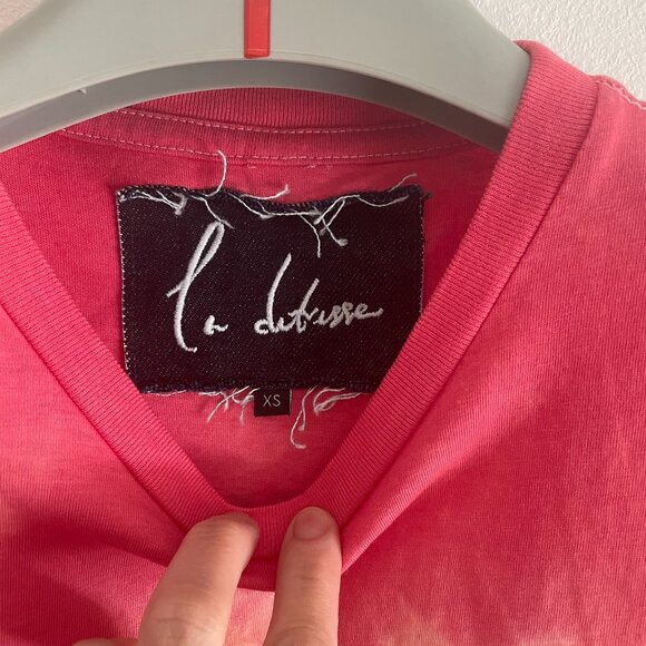 La Detresse - Tie Dye Euphoria T-Shirt in L'Orange (xs) - Picture 4 of 6